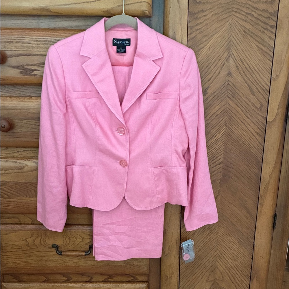 Style & Co. Women's Blazer in Soft Pink